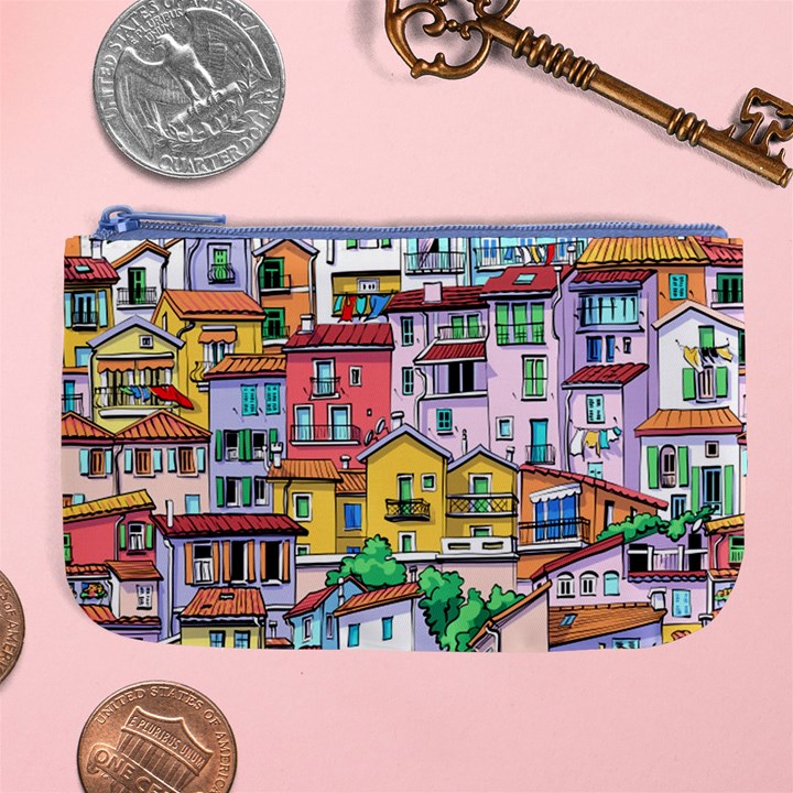 Menton Old Town France Large Coin Purse