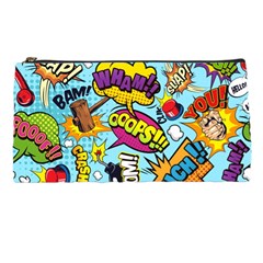 Comic Elements Colorful Seamless Pattern Pencil Case by Amaryn4rt