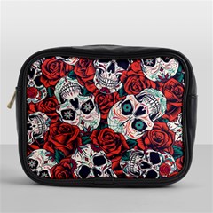 Vintage Day Dead Seamless Pattern Mini Toiletries Bag (one Side)