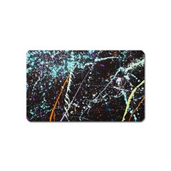 Abstract Colorful Texture Magnet (name Card) by Amaryn4rt