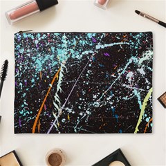 Abstract Colorful Texture Cosmetic Bag (xl)