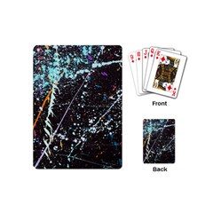 Abstract Colorful Texture Playing Cards Single Design (mini)