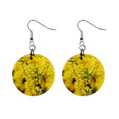 Nature #14 Mini Button Earrings