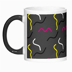 Gray Pattern Morph Mugs by Saptagram