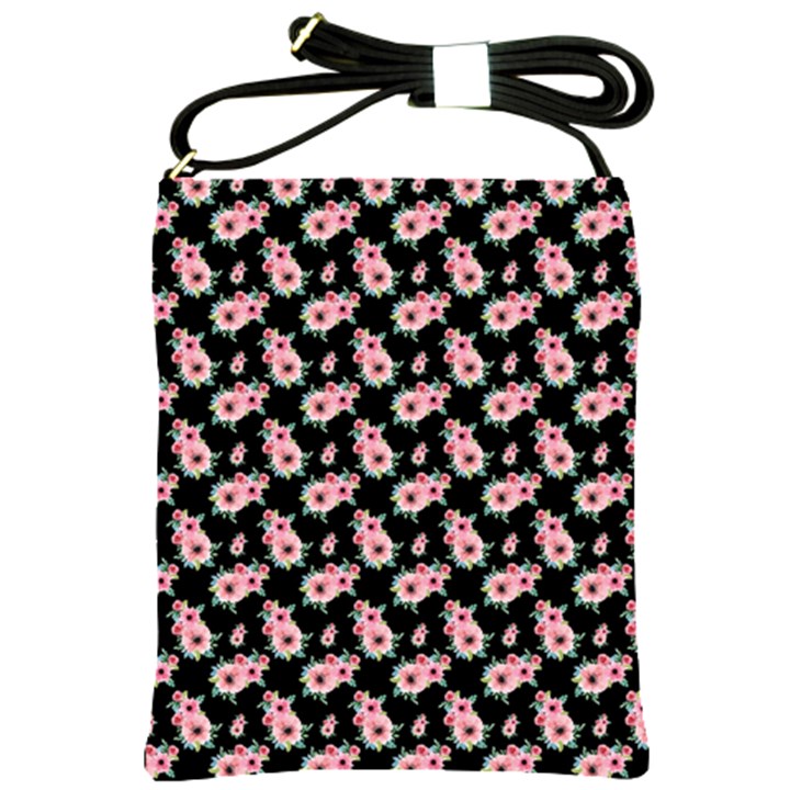 Floral Print Shoulder Sling Bag