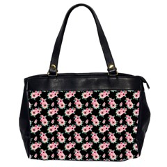 Floral Print Oversize Office Handbag (2 Sides) by Saptagram