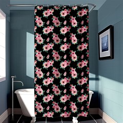 Floral Print Shower Curtain 36  X 72  (stall)  by Saptagram