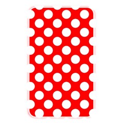 Large White Polka Dots Pattern, Retro Style, Pinup Pattern Memory Card Reader (rectangular) by Casemiro