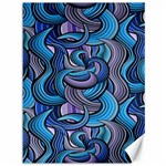 Blue Swirl Pattern Canvas 36  x 48  35.26 x46.15  Canvas - 1