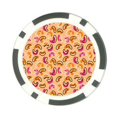 Beans Pattern Poker Chip Card Guard (10 Pack) by designsbymallika