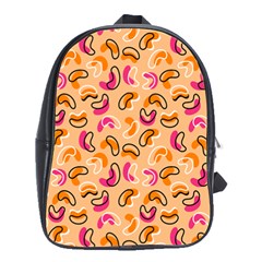 Beans Pattern School Bag (large) by designsbymallika