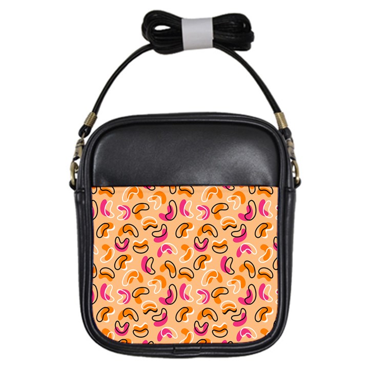 Beans Pattern Girls Sling Bag