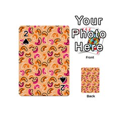 Beans Pattern Playing Cards 54 Designs (mini) by designsbymallika