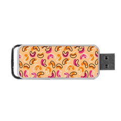 Beans Pattern Portable Usb Flash (two Sides) by designsbymallika