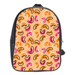 Beans Pattern School Bag (XL) Front