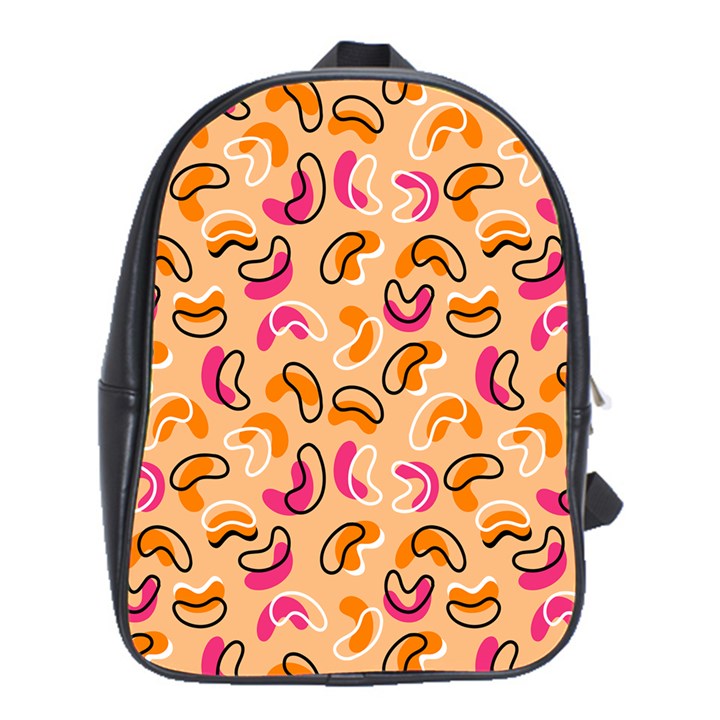 Beans Pattern School Bag (XL)