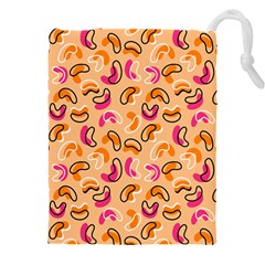 Beans Pattern Drawstring Pouch (5xl) by designsbymallika