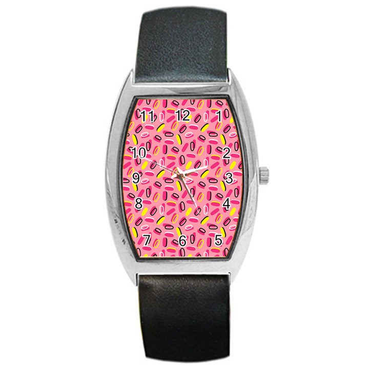 Beans Pattern 2 Barrel Style Metal Watch