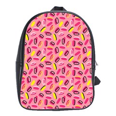 Beans Pattern 2 School Bag (large) by designsbymallika