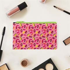 Beans Pattern 2 Cosmetic Bag (xs) by designsbymallika