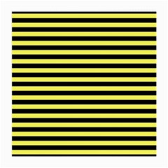 Wasp Stripes Pattern, Yellow And Black Lines, Bug Themed Medium Glasses Cloth by Casemiro