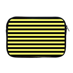 Wasp Stripes Pattern, Yellow And Black Lines, Bug Themed Apple Macbook Pro 17  Zipper Case by Casemiro