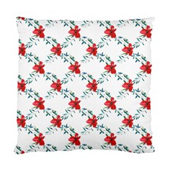 Poppies Pattern, Poppy Flower Symetric Theme, Floral Design Standard Cushion Case (one Side) by Casemiro