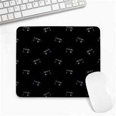 Vintage Car Motif Print Pattern Large Mousepads by dflcprintsclothing