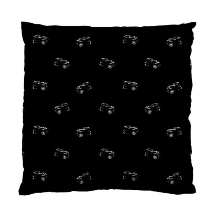 Vintage Car Motif Print Pattern Standard Cushion Case (One Side)