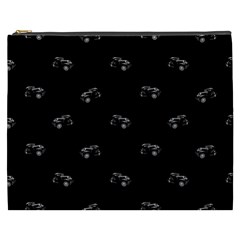 Vintage Car Motif Print Pattern Cosmetic Bag (xxxl) by dflcprintsclothing