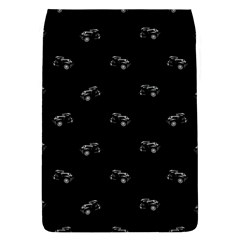 Vintage Car Motif Print Pattern Removable Flap Cover (l)