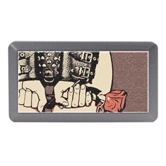 Flowers For The Submissive - Kinky Artwork, Naughty Illustration Memory Card Reader (mini) by Casemiro