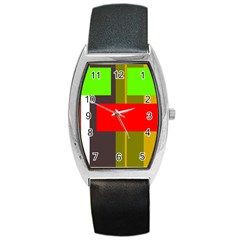 Serippy Barrel Style Metal Watch by SERIPPY