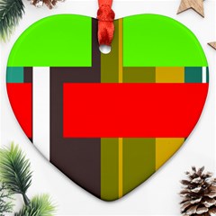 Serippy Heart Ornament (two Sides)