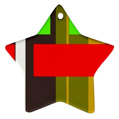 Serippy Star Ornament (two Sides) by SERIPPY