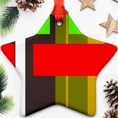 Serippy Star Ornament (two Sides) by SERIPPY