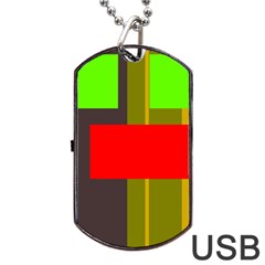 Serippy Dog Tag Usb Flash (one Side) by SERIPPY