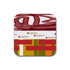 Serippy Rubber Coaster (square)  by SERIPPY