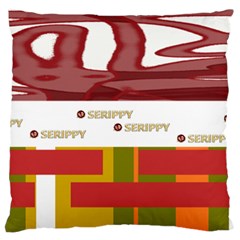 Serippy Large Flano Cushion Case (one Side) by SERIPPY