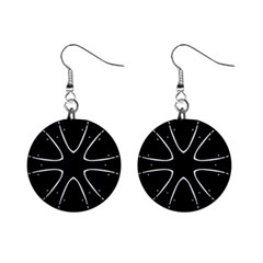 Kettukas Bw #57 Mini Button Earrings