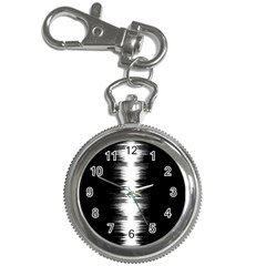 Black And White Noise, Sound Equalizer Pattern Key Chain Watches by Casemiro