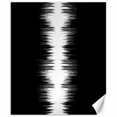 Black And White Noise, Sound Equalizer Pattern Canvas 20  X 24  by Casemiro