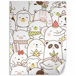 Cute-baby-animals-seamless-pattern Canvas 18  x 24  17.8 x23.08  Canvas - 1