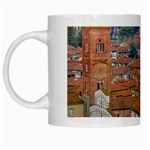 Lucca Historic Center Aerial View White Mugs Left