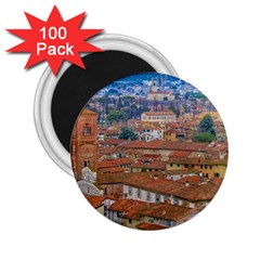 Lucca Historic Center Aerial View 2 25  Magnets (100 Pack)  by dflcprintsclothing