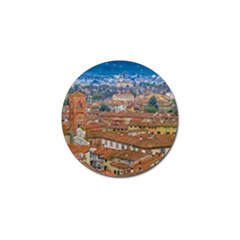 Lucca Historic Center Aerial View Golf Ball Marker (4 Pack) by dflcprintsclothing