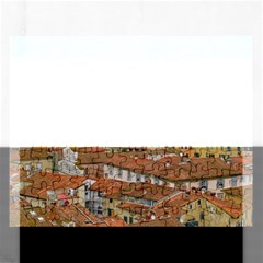 Lucca Historic Center Aerial View Rectangular Jigsaw Puzzl by dflcprintsclothing