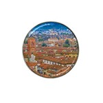 Lucca Historic Center Aerial View Hat Clip Ball Marker (4 pack) Front