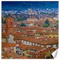 Lucca Historic Center Aerial View Canvas 20  X 20  by dflcprintsclothing