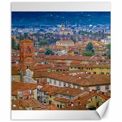 Lucca Historic Center Aerial View Canvas 20  X 24  by dflcprintsclothing